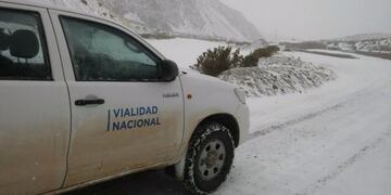 Paso de Jama cerrado por intensas nevadas