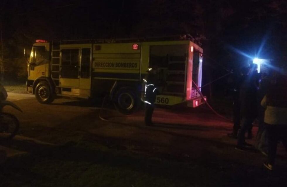 Se incendió una casa en el barrio La Florida de Mar del Plata y las pérdidas fueron totales