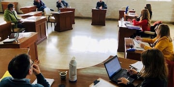 Reunión comisión de Obras y directivos de la CEPA