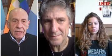 Charla Virtual de la UNTDF con Amado Boudou\u002E