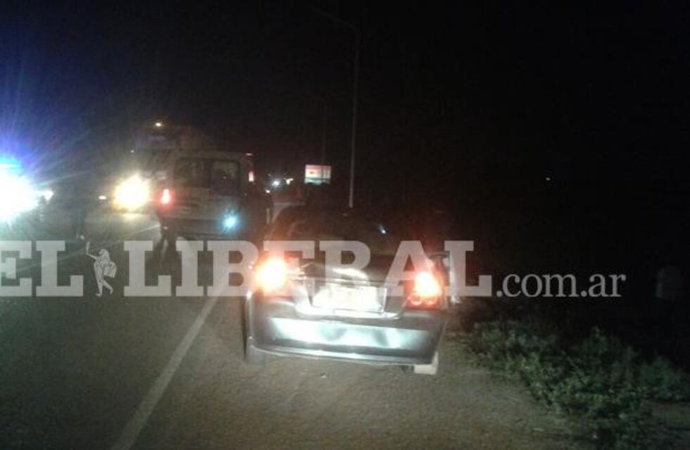 En un confuso episodio cayó de la moto y sufrió importantes heridas