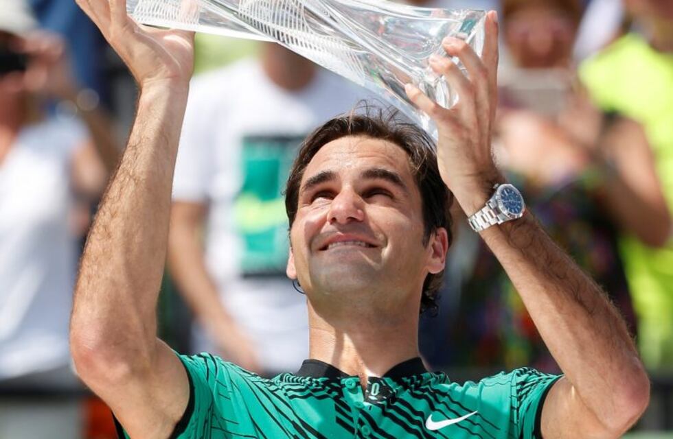 Federer le ganó a Nadal y se consagró campeón del Masters 1000 de Miami