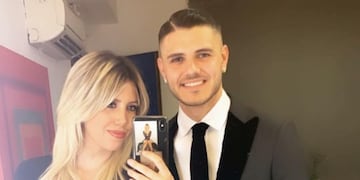 Las sensuales imágenes de Wanda Nara y Mauro Icardi (Foto: Instagram)