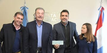Alta Gracia recibió más de 2 millones de pesos para el área de salud