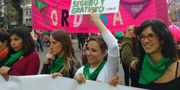 Marcha por el aborto legal en Córdoba\u002E