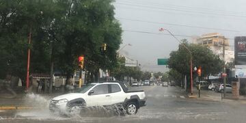 Lluvia en Carlos Paz