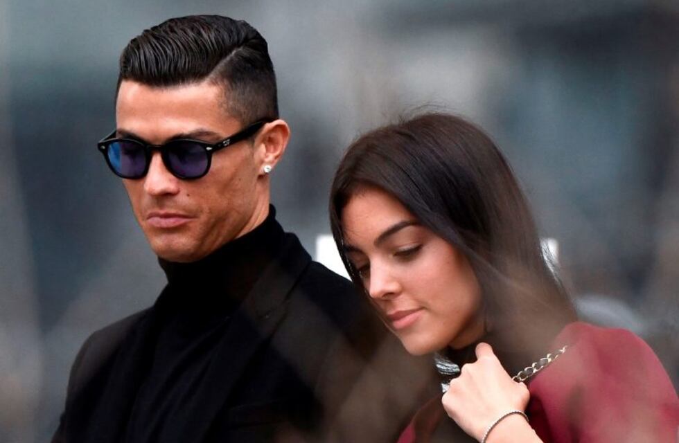 Georgina Rodríguez, la novia de Cristiano Ronaldo, impactó con su figura en San Remo