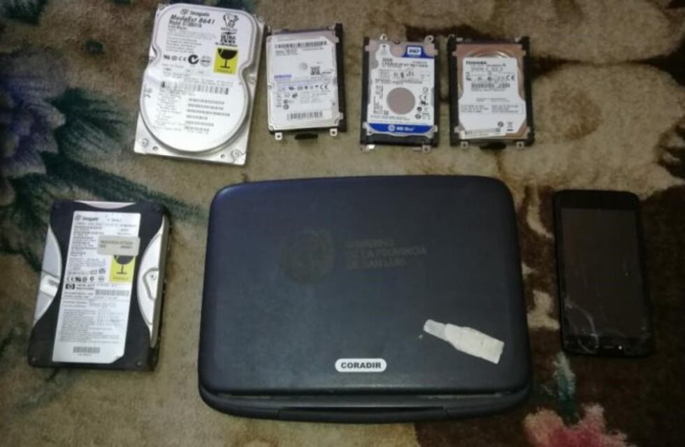 Secuestraron diversos elementos informáticos en allanamiento