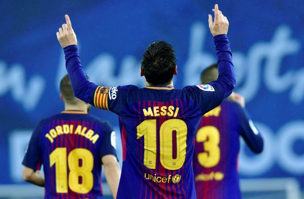 Lionel Messi marcó un golazo en la victoria del Barcelona