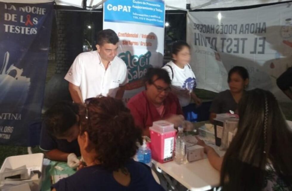 En una sola noche, se realizó más de 300 test de VIH en Jujuy
