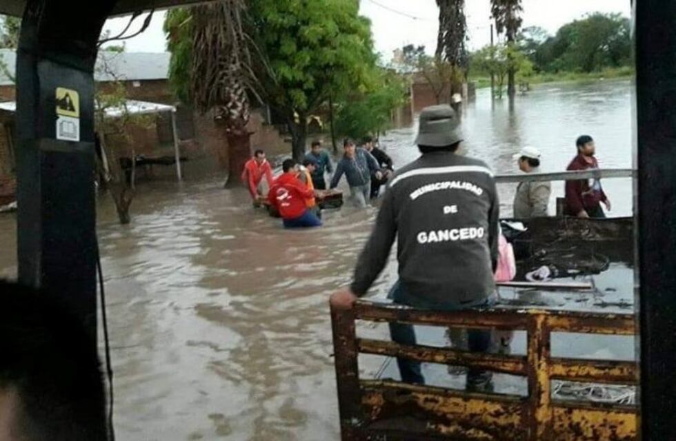 Todo el sudoeste chaqueño quedó bajo agua por las fuertes lluvias