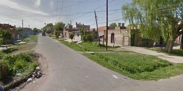 El crimen se registró cerca del cruce de Gaboto y Río de Janeiro\u002E (Google Street View)