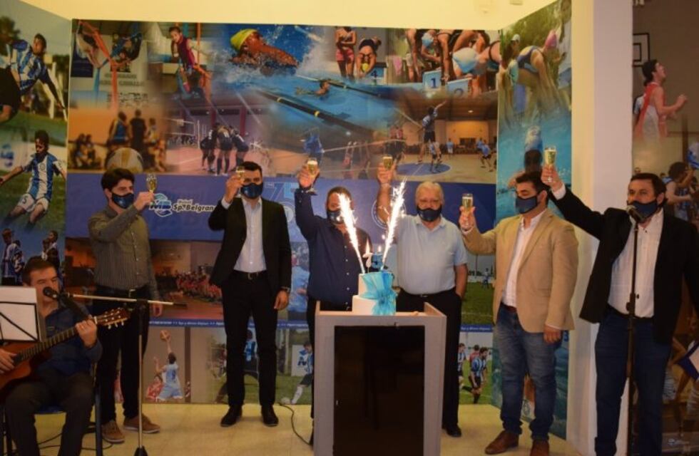 Club Sportivo Belgrano de La Para festejó virtualmente sus 75 años
