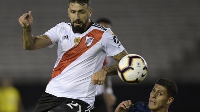 Lucas Pratto actual jugador de River (AFP).