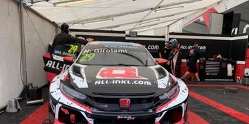 El cordobés Néstor Girolami, tercero en la primera prueba de clasificación de la Copa Mundial de Autos de Turismo (WTCR), en Alemania\u002E 2019\u002E