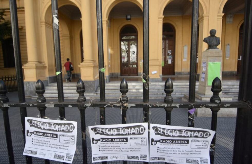 Garavano dijo que las tomas de escuelas son una ilegalidad