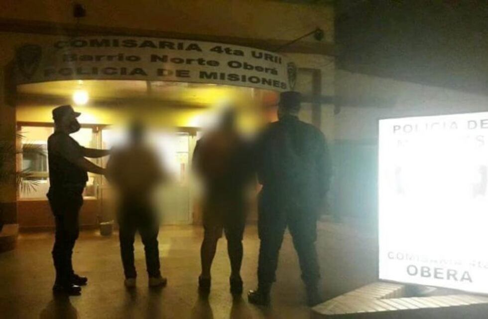 Presos por amenazar a una vecina y atacar a la policía en Oberá