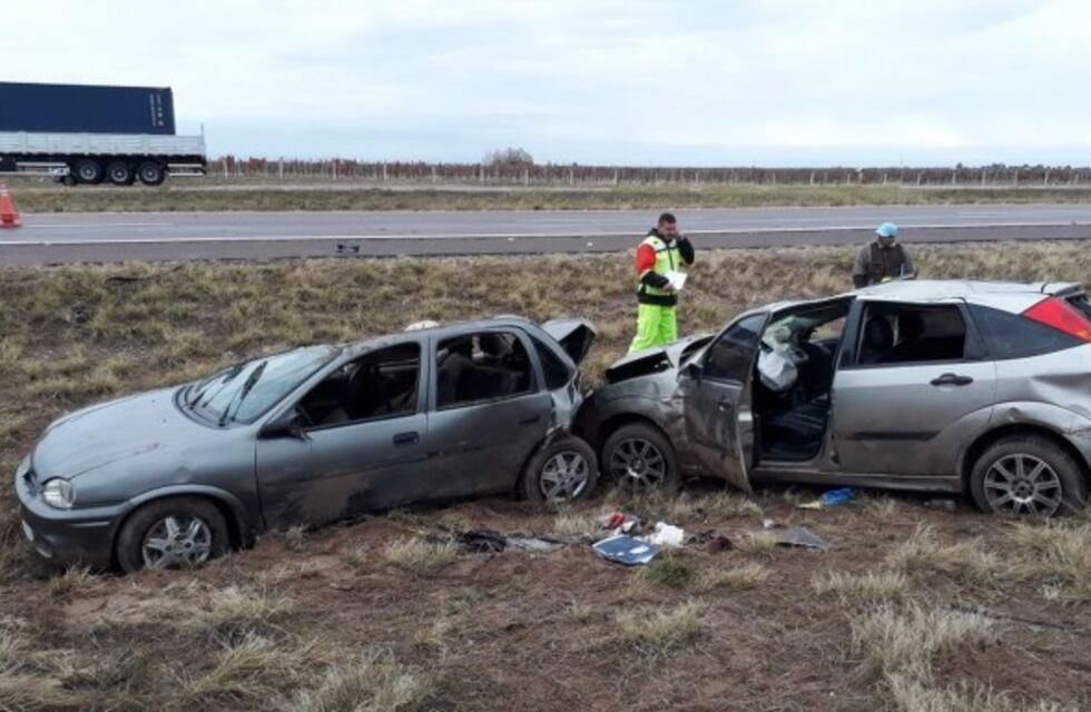 Fuerte choque en Santa Rosa