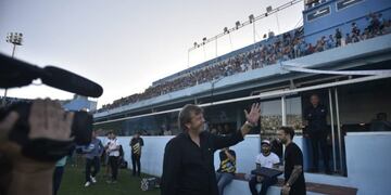 Ricardo Zielinski y su cariño por los hinchas de Belgrano