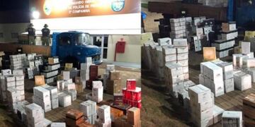 Secuestran 3800 botellas de vinos que eran contrabandeados desde San Antonio a Brasil