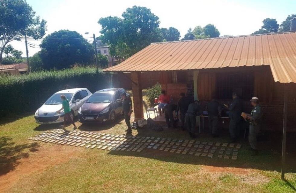 Secuestraron más de 500 kilos de marihuana en una casa de Posadas