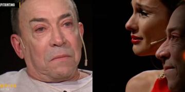 El momento en que Pampita se "quebró" entrevistando a Aníbal Pachano