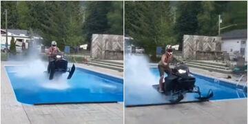 Moto de agua en la pileta: muy mala idea (Web)
