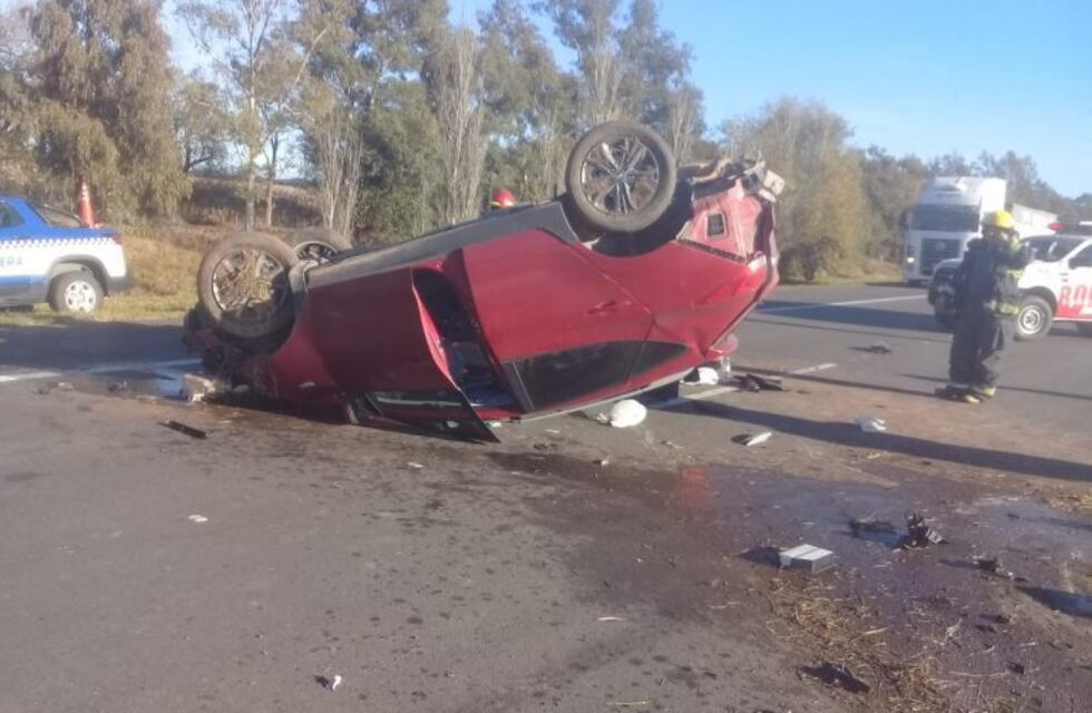 Despiste en el km 670 de la Autopista Córdoba-Rosario