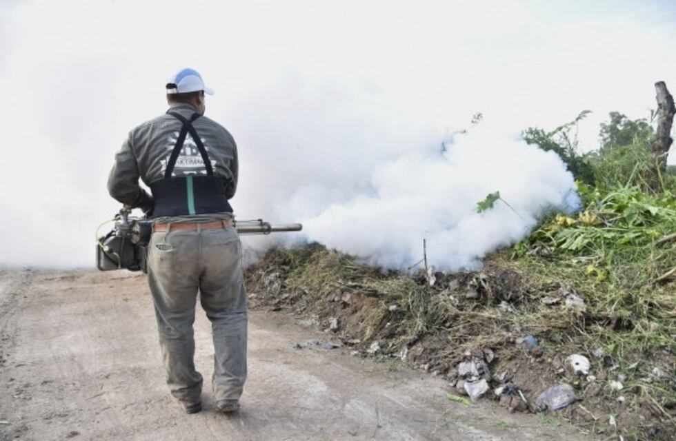 Intensifican las tareas de limpieza y desinfección en focos de desarrollo epidemiológico del dengue