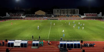 En Bielorrusia, el fútbol continúa (Foto: Vasily Fedosenko/REUTERS)