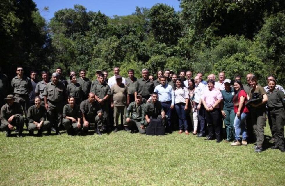 Guardaparques de Misiones se beneficiaron con la entrega de nuevos equipamientos