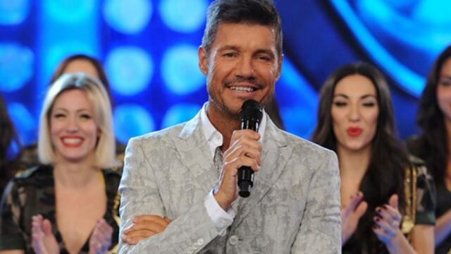 Marcelo Tinelli, el gran animador del Bailando 2016.