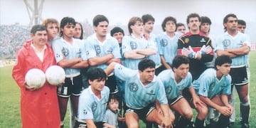 La formación de Belgrano que le ganó a Talleres en 1991
