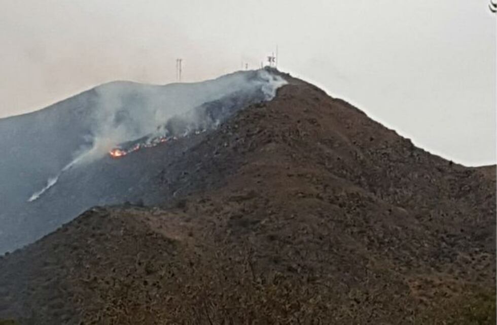 Controlaron un incendio en Los Cocos