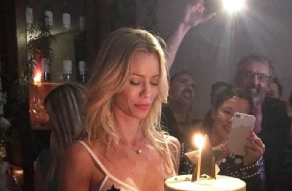 Nicole Neumann festejó sus 37 años con Facundo Moyano y amigos
