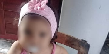 La menor tenia un año y seis meses\u002E