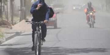 alerta por fuertes vientos