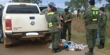 Gendarmes se quedaron con cigarrillos de contrabando