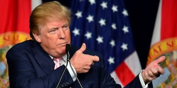 Donald Trump había propuesto cerrar las fronteras o disparar a los migrantes\u002E Foto: NYPost\u002E