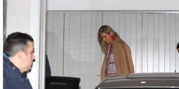 Máxima en Aeroparque