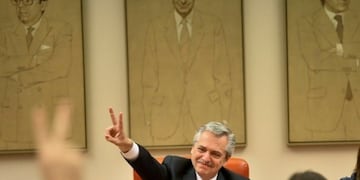 Fernández en un acto de Unidas Podemos en el Congreso\u002E Foto: DPA