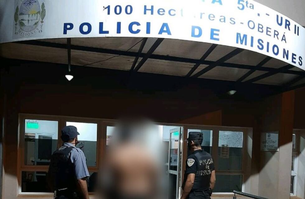 Amenazó a su esposa con un cuchillo y terminó tras las rejas