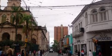 La esquina del Kilómetro 0 de Jujuy