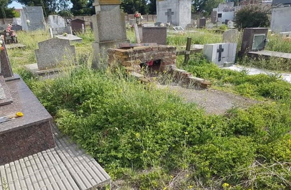 Punta Alta: quejas por la falta de mantenimiento del cementerio