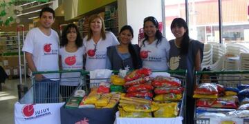 Voluntarios del Banco de Alimentos de Jujuy