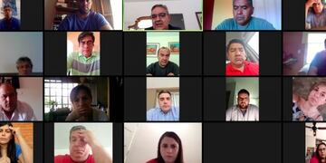 El gobernador Jalil junto a su equipo e intendentes analizaron la nueva etapa de la pandemia