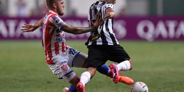El atacante fue uno de los jugadores que enfrentó a Atlético Mineiro por Copa Sudamericana en febrero\u002E (AFP)