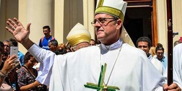 El obispo Jorge García Cuerva,