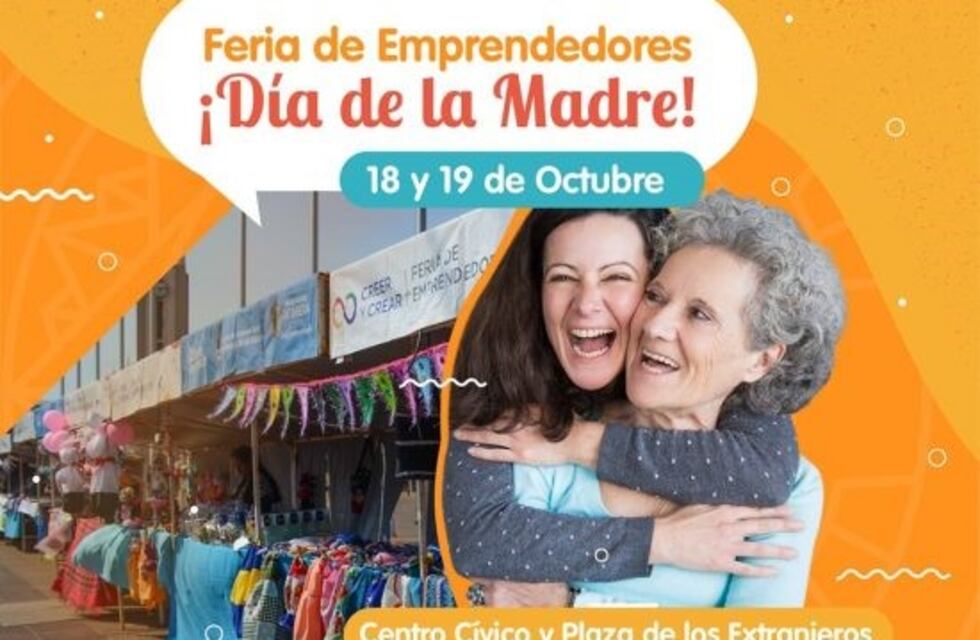 Feria de emprendedores para encontrar el regalo ideal de mamá