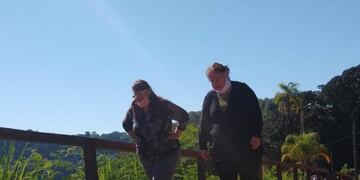 Las caminatas para adultos mayores en Iguazú serán los sábados\u002E Foto: Norma Devechi